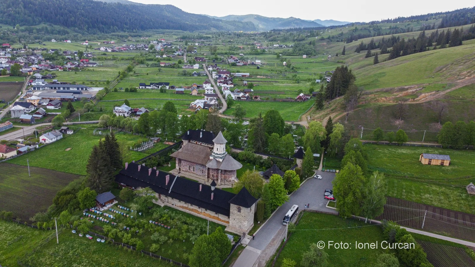 Peisaj reprezentativ pentru Bucovina