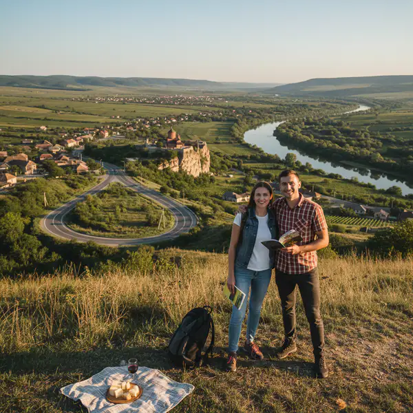 Peisaj reprezentativ pentru Moldova